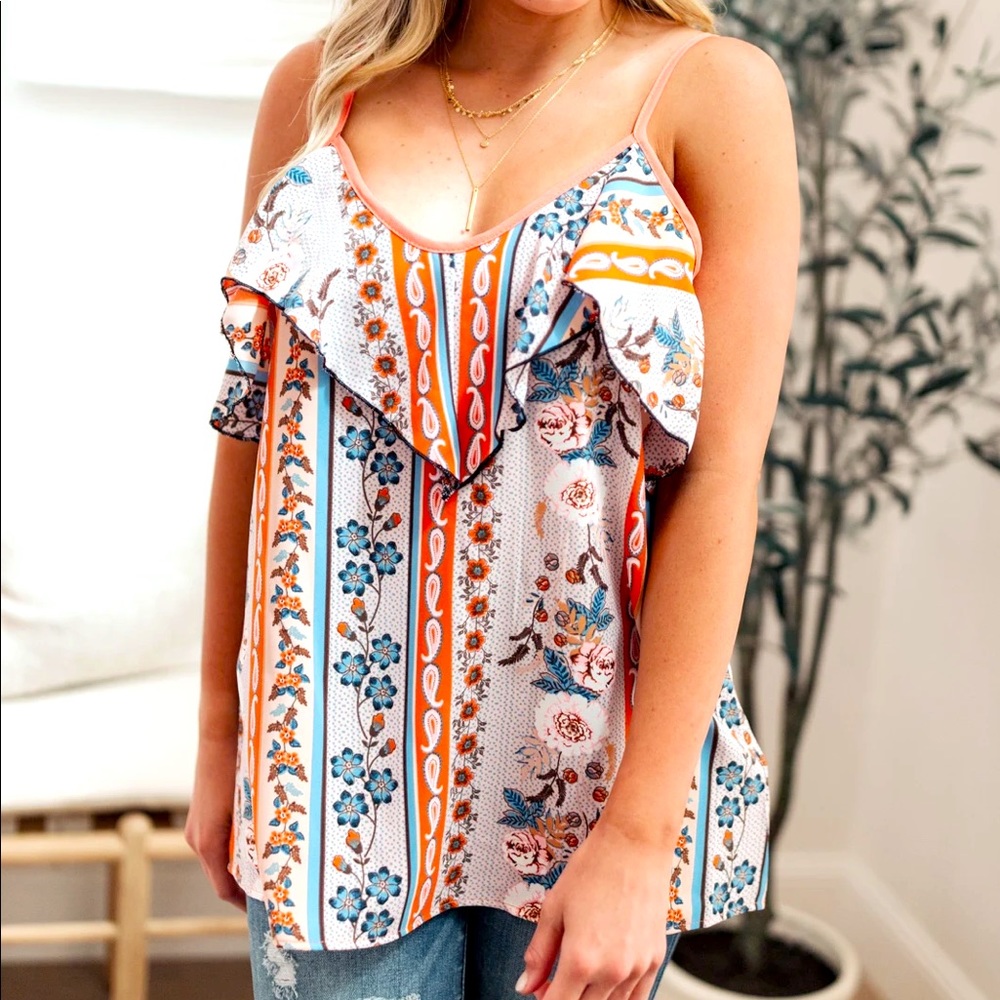 Flirty Florals Tank